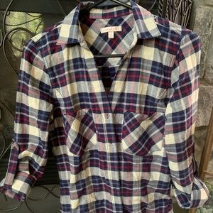Plaid button up
